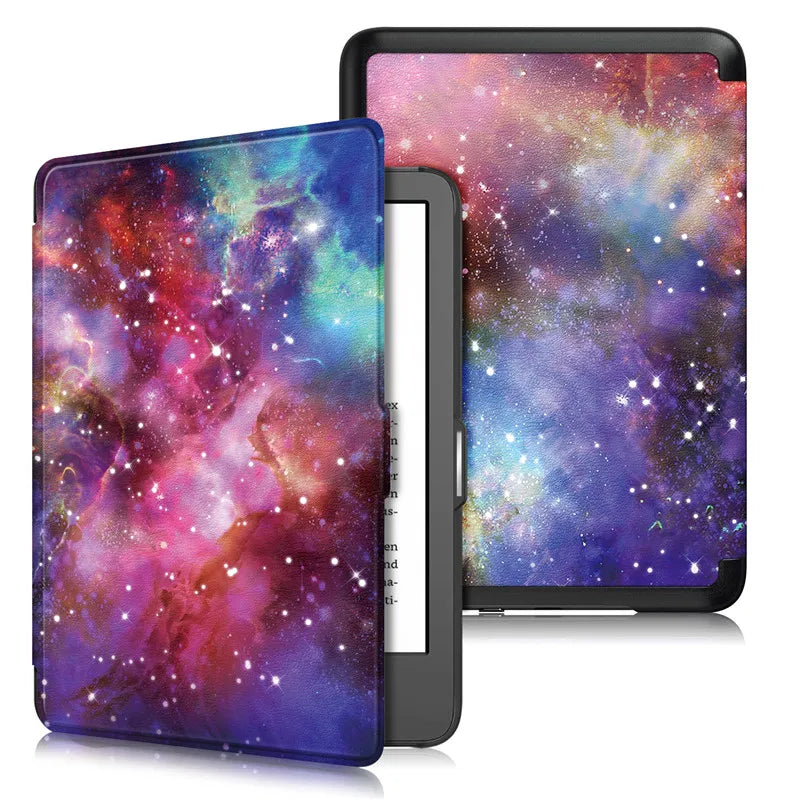 Etui Kindle 11eme Generation | Galaxie Colorée et Protection Cosmique