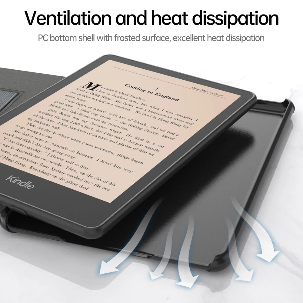 Etui Kindle 11eme Generation | Effet Cuir Élégant et Multicolore