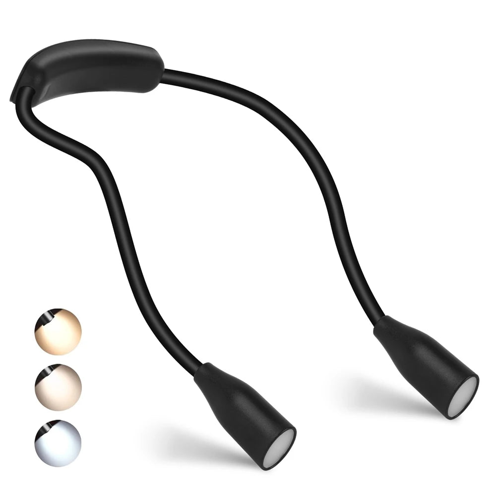 Lampe de Lecture Tour de Cou | Flexible et Ergonomique