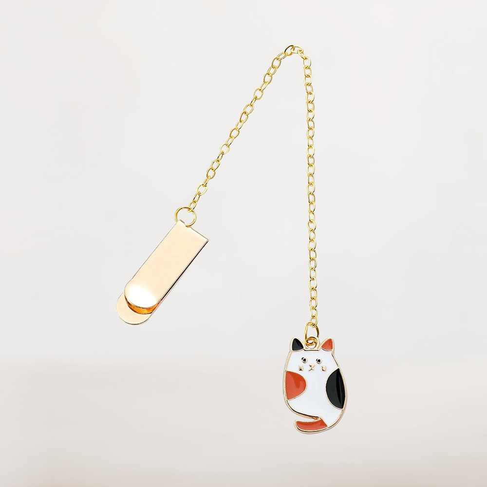 Bijou Marque Page Chat Japonais | Lecture & Félin Raffiné