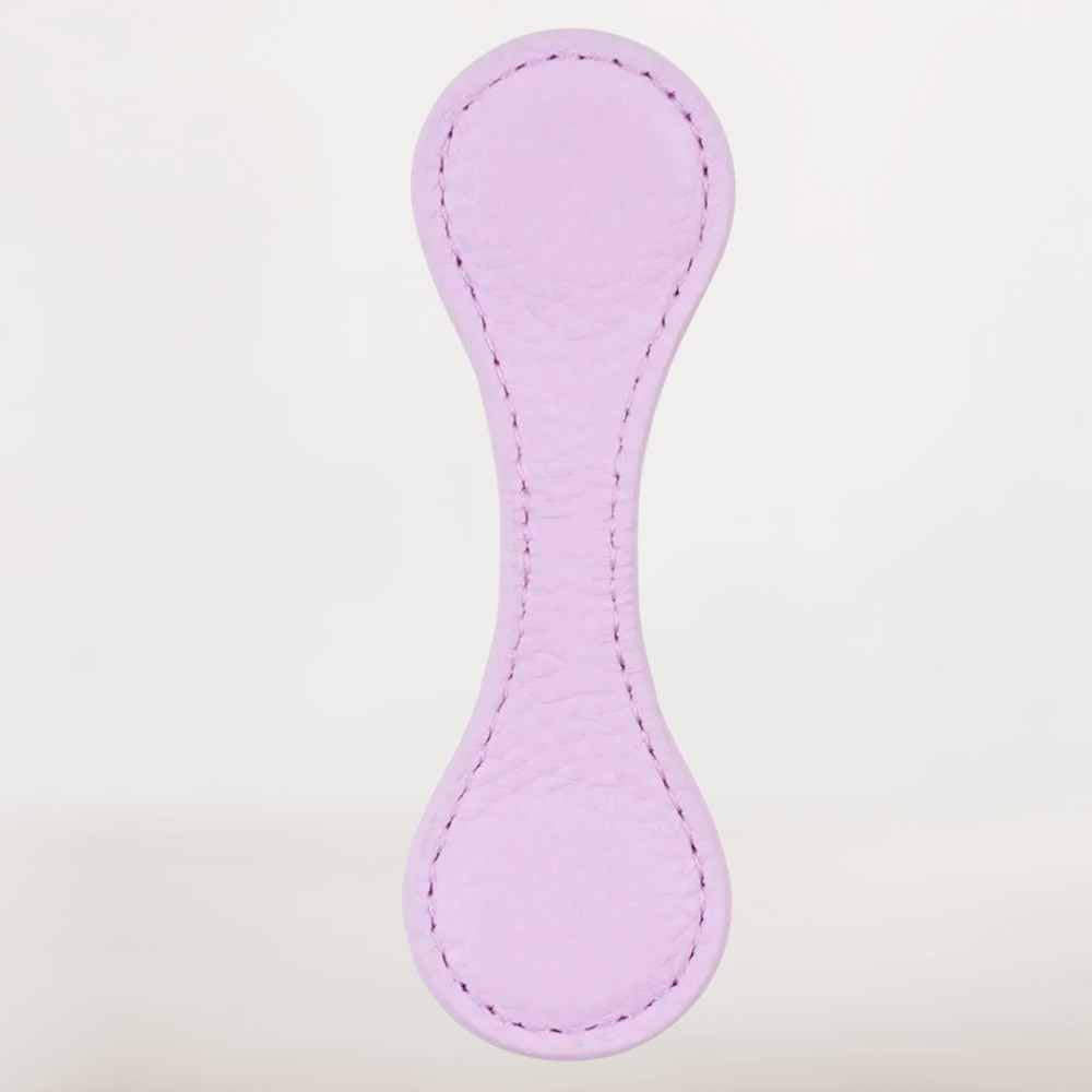 Marque-Page en Cuir Rose Pâle | Élégance et Douceur Pastel