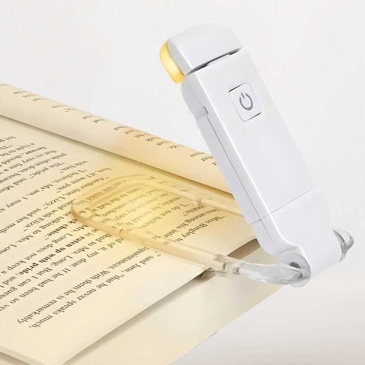 Lampe De Lecture Pince Blanche | Compacte Et Orientable