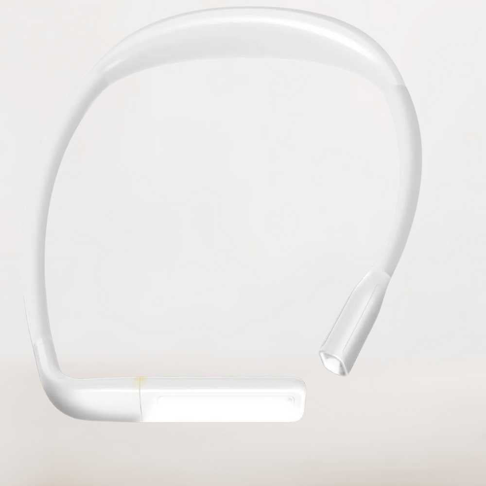 Lampe de Lecture Tour de Cou | Modèle Blanc à Éclairage Doux
