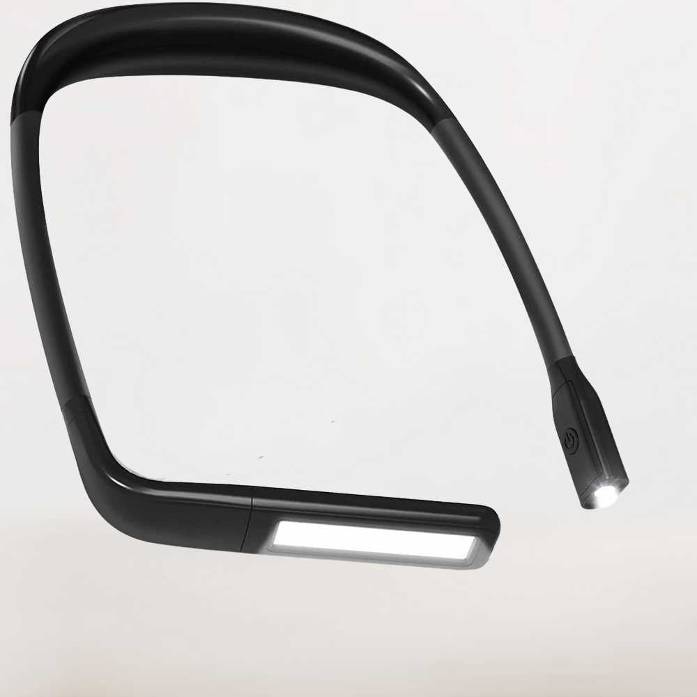 Lampe de Lecture Livre | Éclairage Large et Pliable