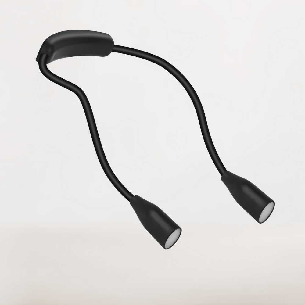 Glocusent Lampe de Lecture | Lumière Ambrée Anti-Lumière Bleue