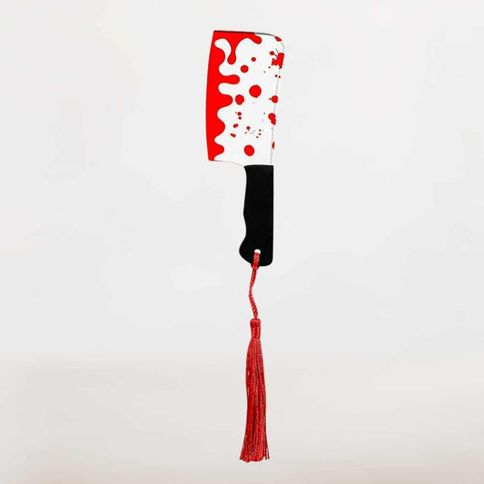 Marque page Halloween Hachette | Couperet Rouge & Suspense Silencieux