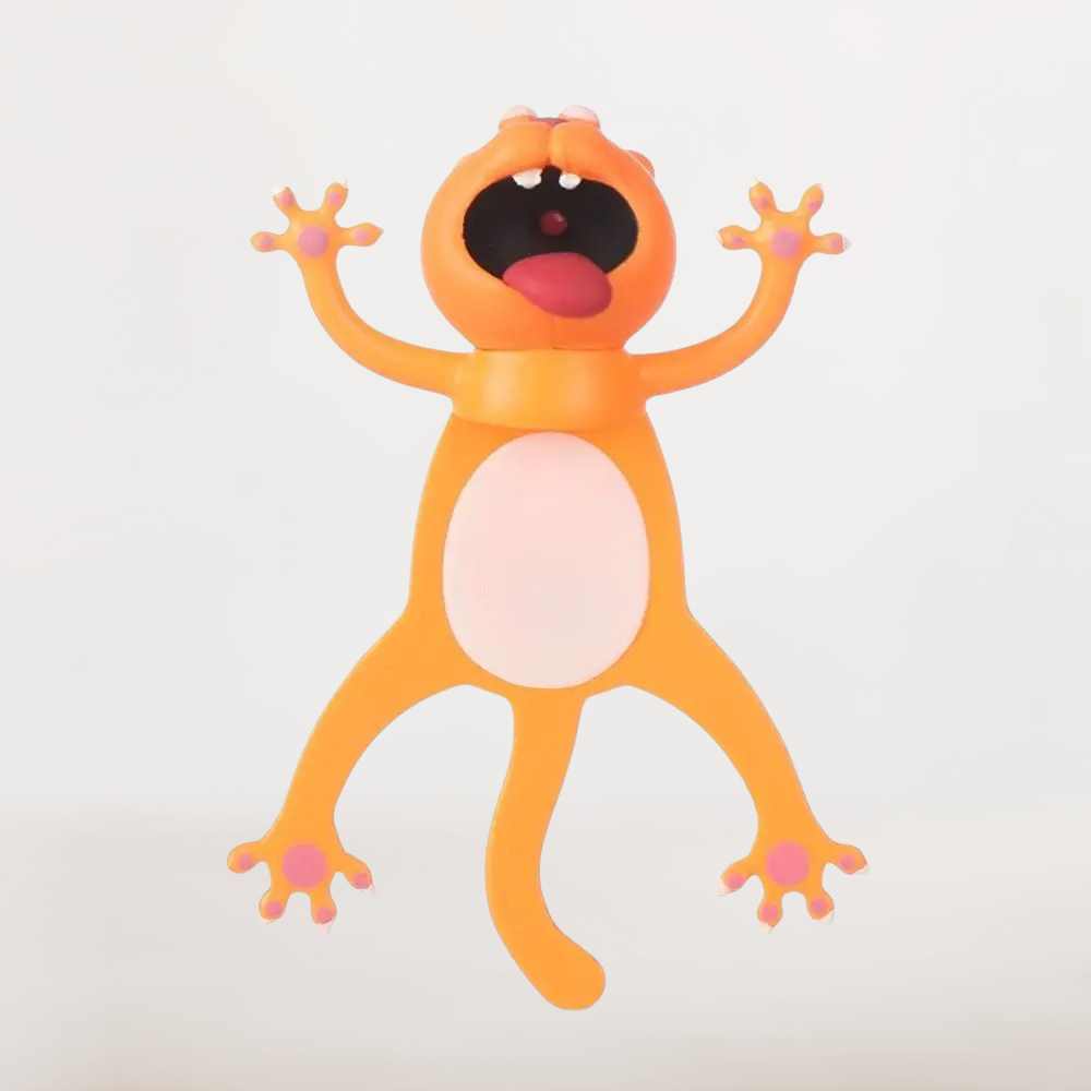 Marque page Kawaii | Chat Orange Malicieux et Attachant