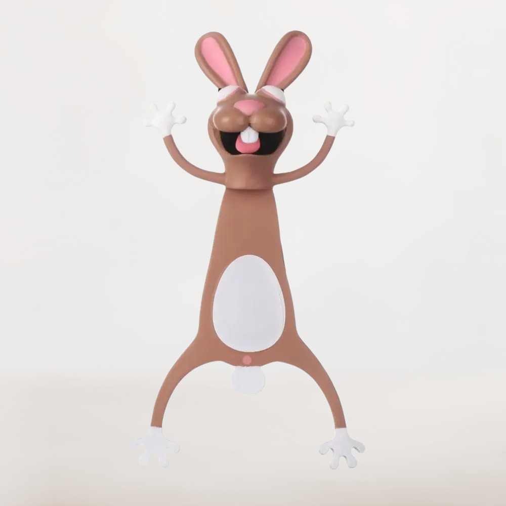 Marque page Kawaii | Lapin Sautillant et Lecture Joyeuse