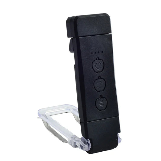 Lampe De Lecture Pince Noire | Contrôle Précis Avec 3 Boutons