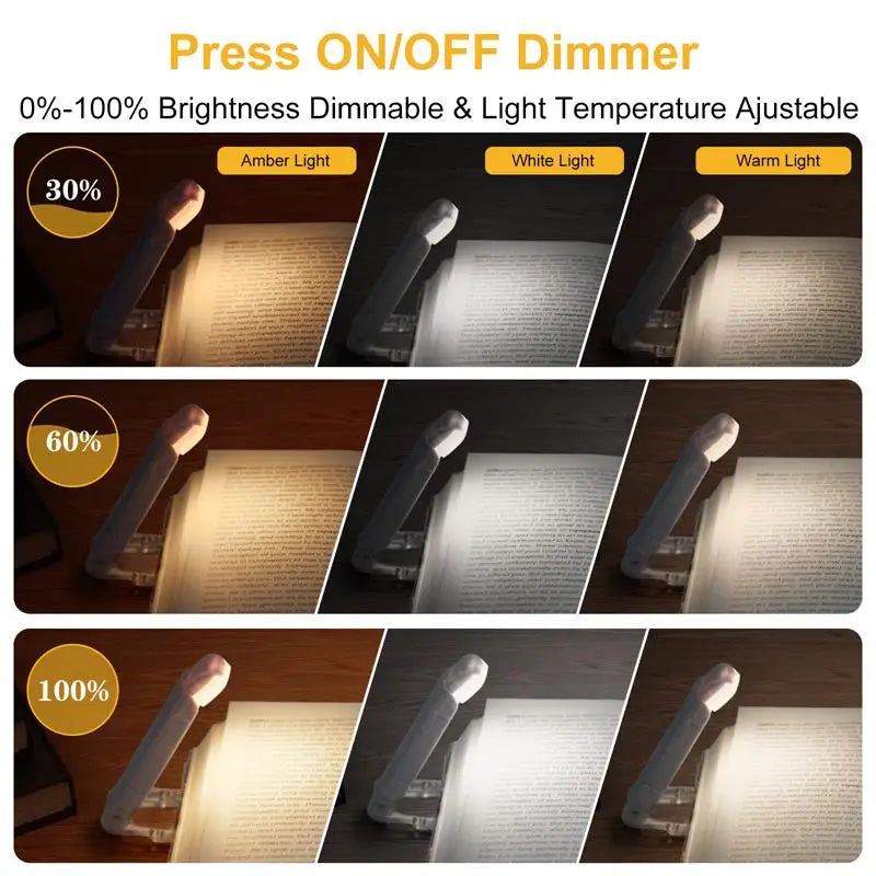 Lampe De Lecture Pince Blanche | Compacte Et Orientable