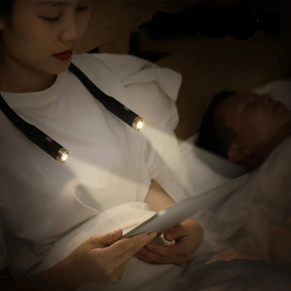 Lampe de Lecture de Cou | Éclairez Vos Lectures en Silence