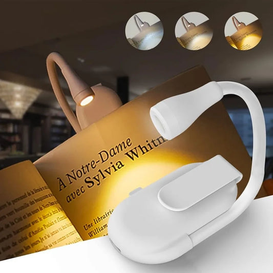 Lampe de Lecture Sans Fil | Élégance Blanche et Lumière Réglable