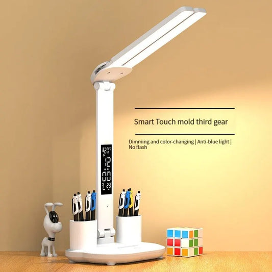 Lampe de Lecture sur Pied | Design Vertical avec Écran Intégré