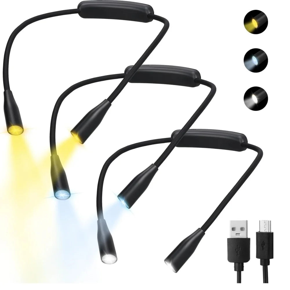 Lampe de Lecture Tour de Cou | Flexible et Ergonomique