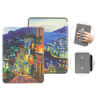 Etui Kindle Paperwhite 2024 | Balcon Nocturne en Bord de Mer