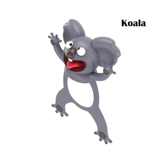 Marque page Kawaii | Koala Malicieux et Lecture Douce