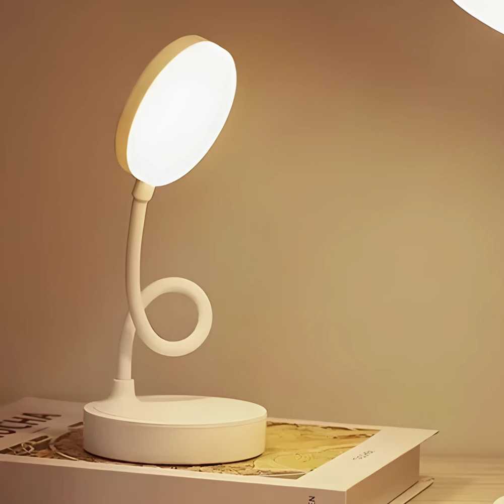 Lampe de Lecture au Lit | Compacte, Orientable et Rechargeable