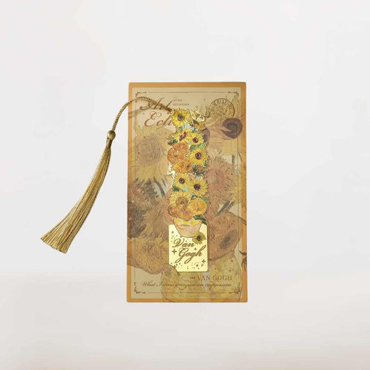 Marque Page Métal Tournesol | Bouquet De Tournesols De Van Gogh