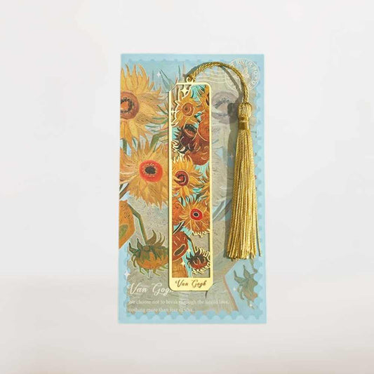 Marque page métal | Tournesols Illustrés De Van Gogh