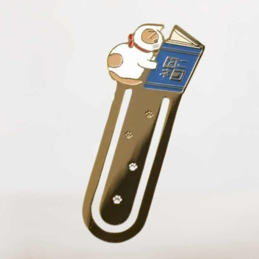 Marque Page Chat Zen Japonais – Pause Lecture et Élégance Orientale