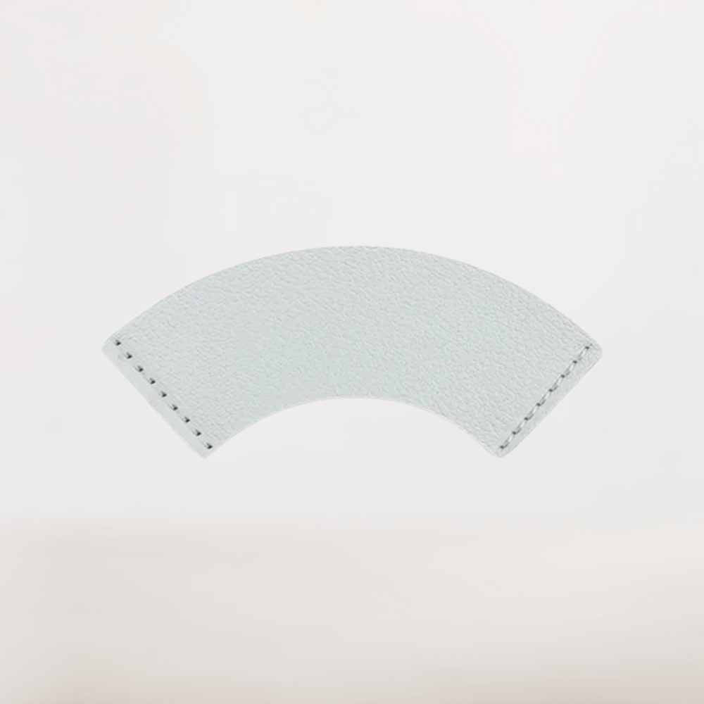 Marque Page En Cuir Blanc | Minimalisme Raffiné