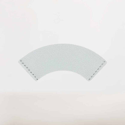 Marque Page En Cuir Blanc | Minimalisme Raffiné