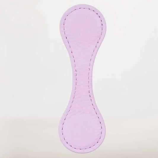 Marque-Page en Cuir Rose Pâle | Élégance et Douceur Pastel