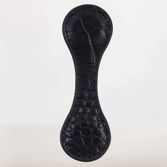 Marque Page Cuir Noir | Un Accessoire Chic Et Robuste