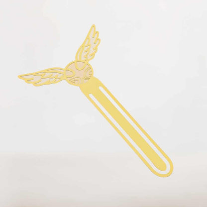 Marque Page Quidditch Doré | L’Éclair Doré Des Lectures Envolées