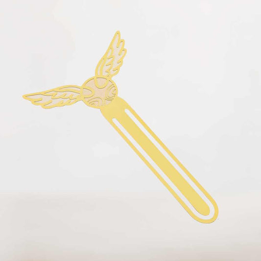 Marque Page Quidditch Doré | L’Éclair Doré Des Lectures Envolées